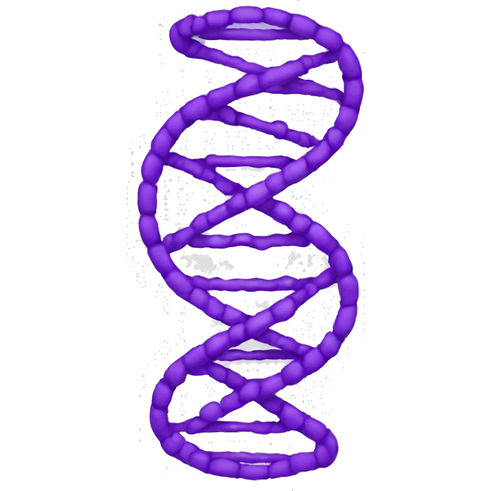  dna purple emoji