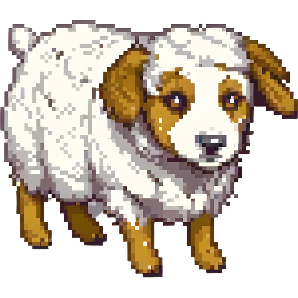 sheep dog emoji