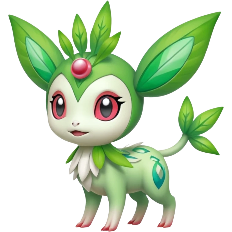 Meloetta-Shaymin-Celebi-Virizion-Pokémon-Fakémon-fusion-hybrid-creature emoji