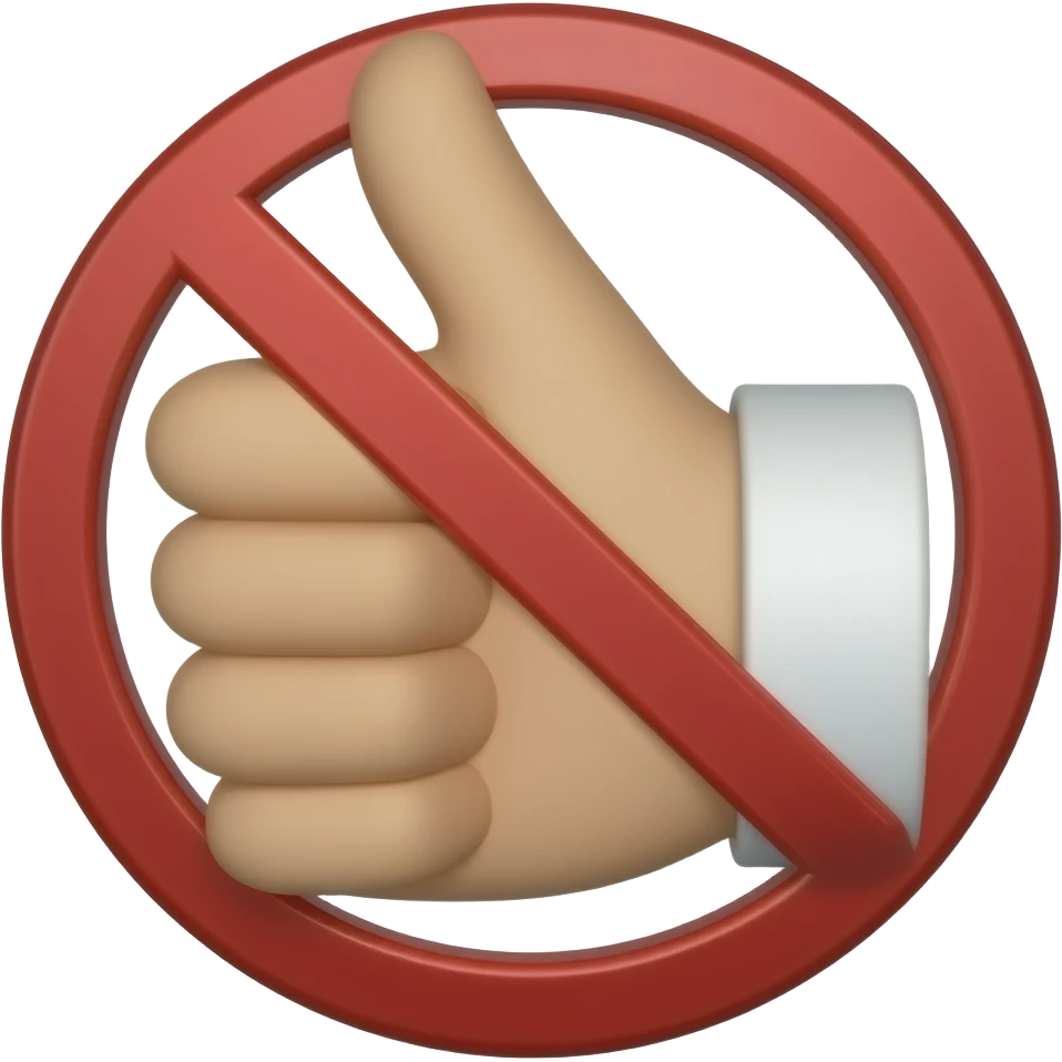 emojis.com de feriado com . Mas não 👎 emoji