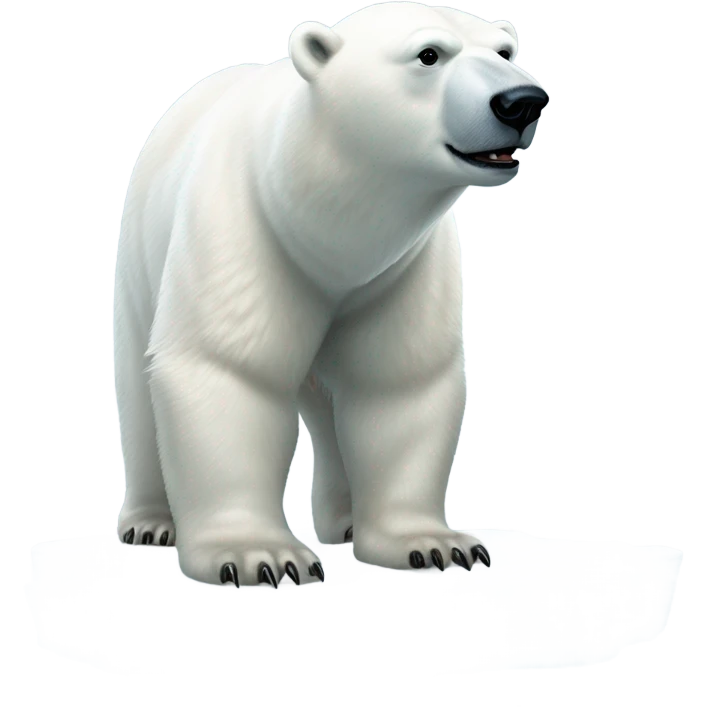 polar bear emoji
