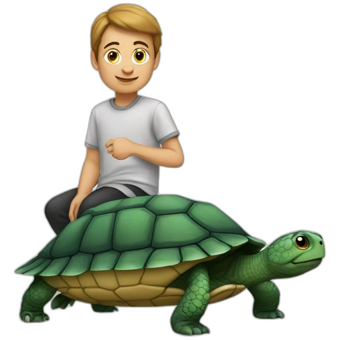 Pied sur tortue emoji