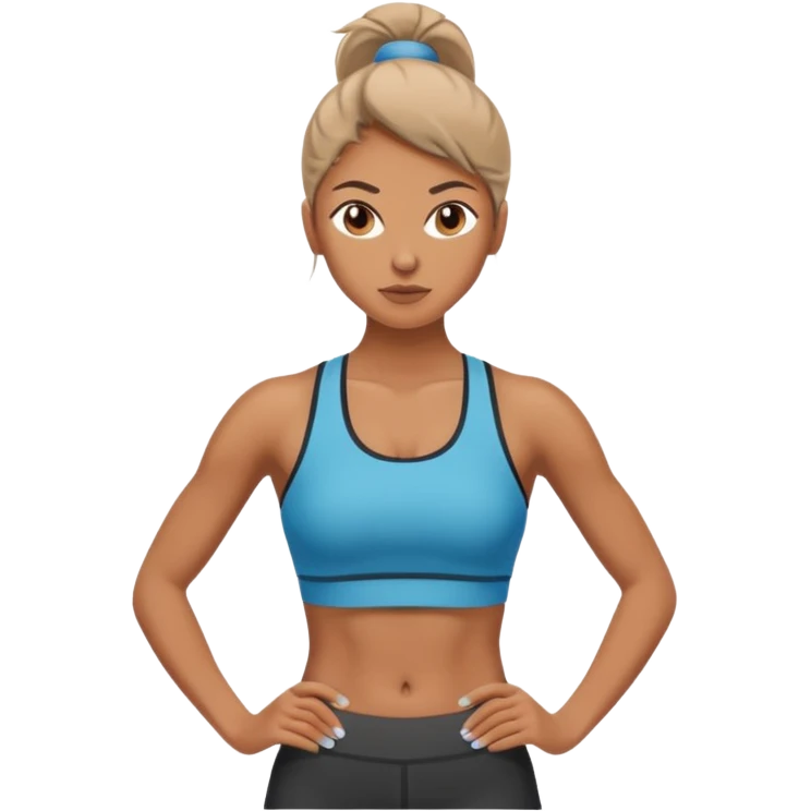 woman working out emoji