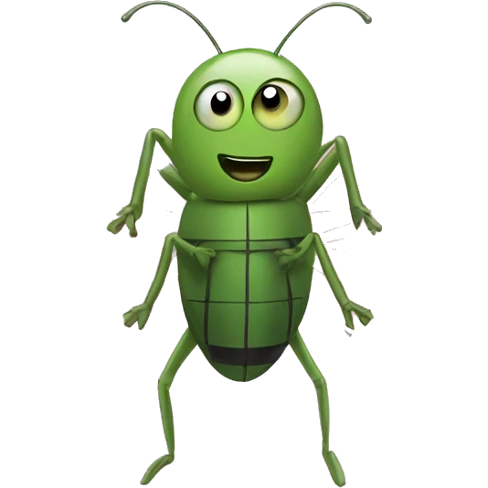 cricket with a tutu emoji