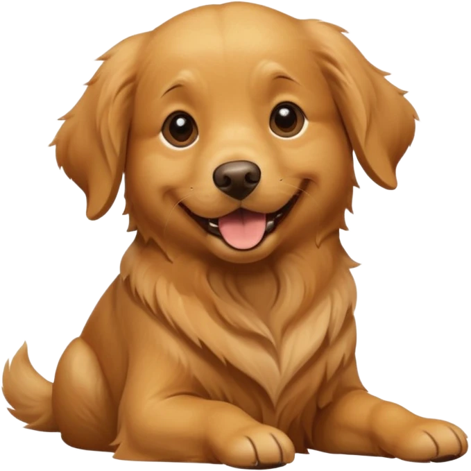 blaffen de hond emoji