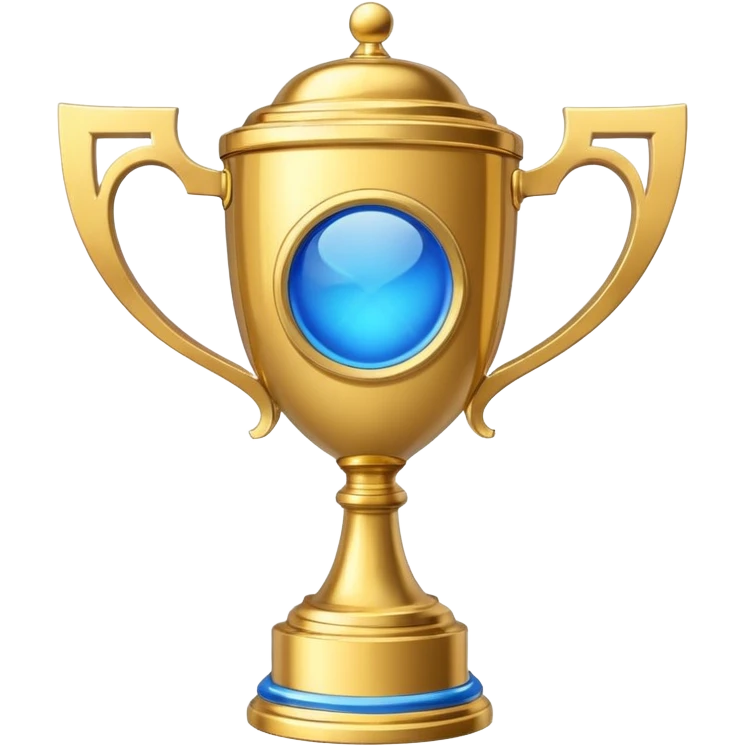 💛💙🏆 emoji