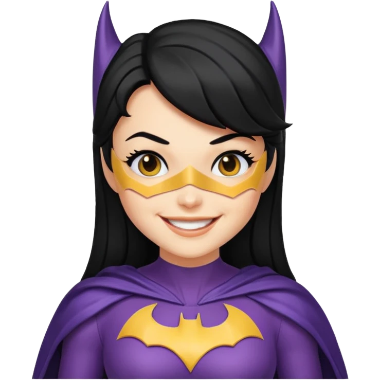 bat girl emoji