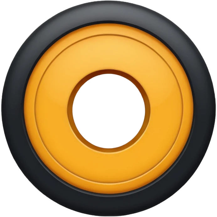 A hole emoji