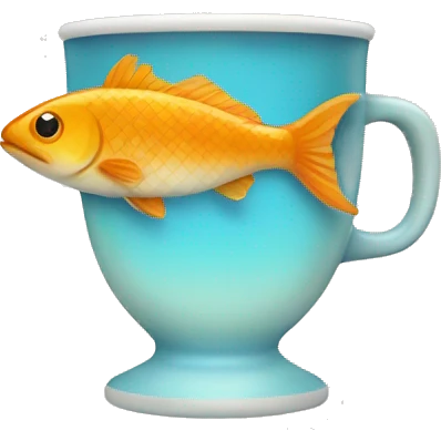 fish in cup emoji