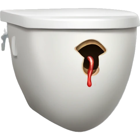 evil toilet emoji