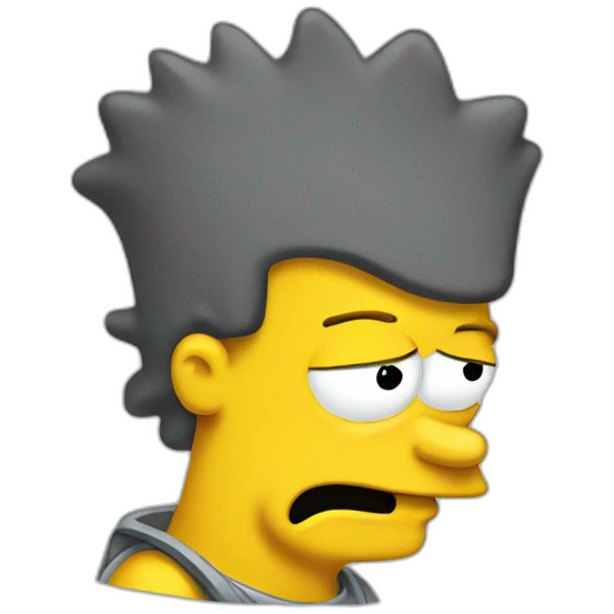 Bart simpson emoji