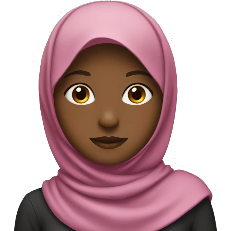 Girl in a hijab emoji