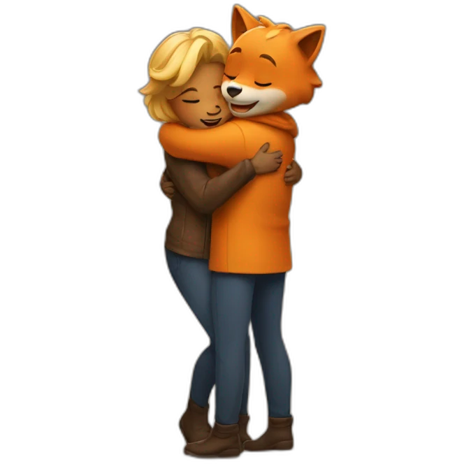 Jiniret hug Foxi.nu emoji