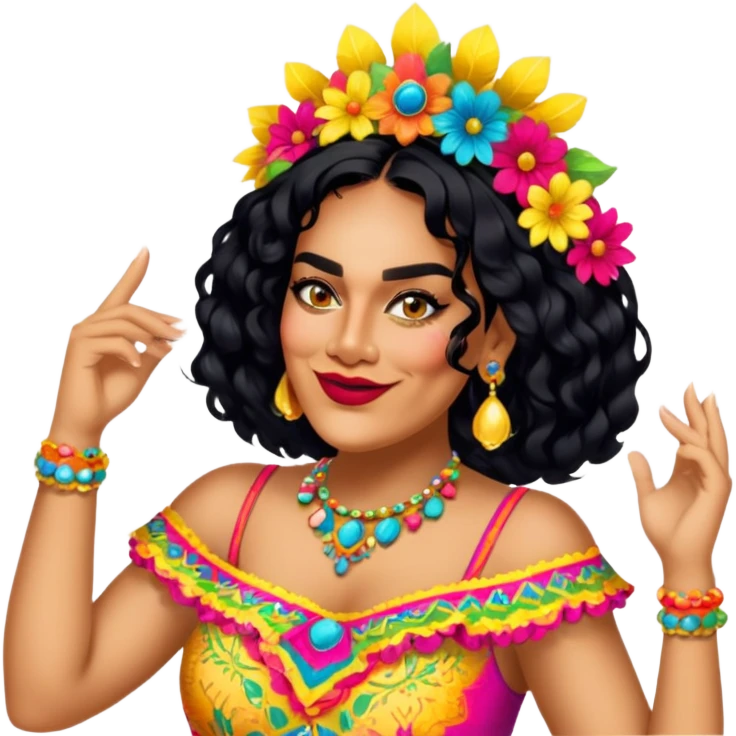 Fiesta Reveler emoji