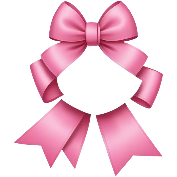 College degree with a pink bow emoji