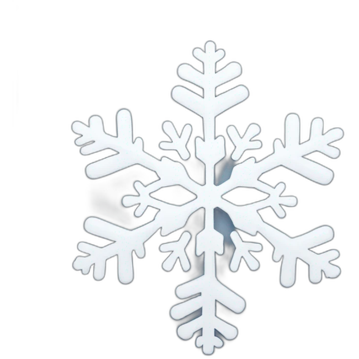 White Snowflake emoji