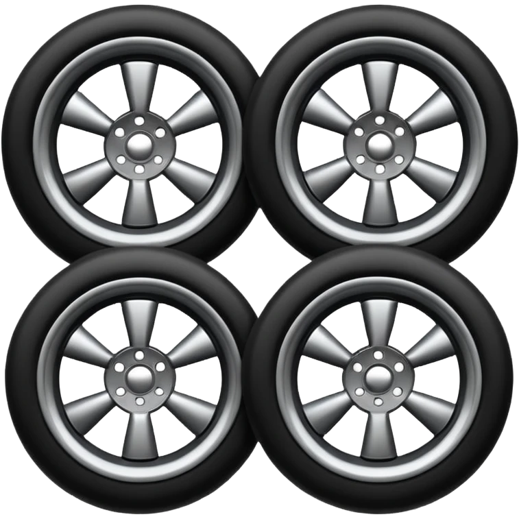 only wheels from the chassis emoji