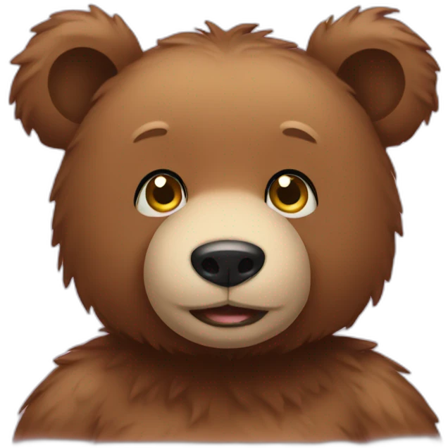 Special needs bear emoji