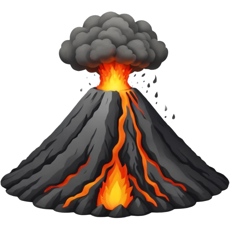 Volcano
 emoji