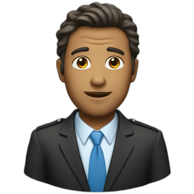un homme emoji