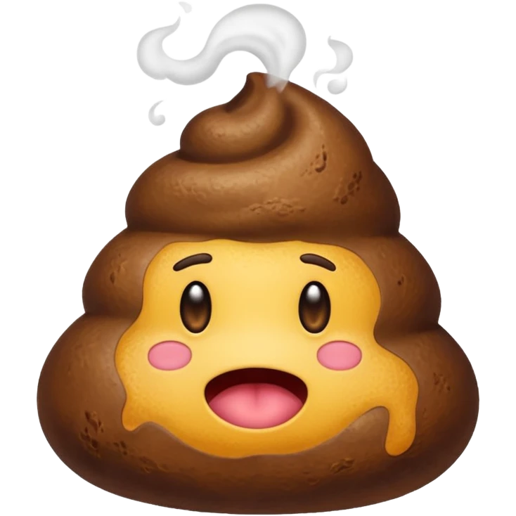 A very smelly poop emoji