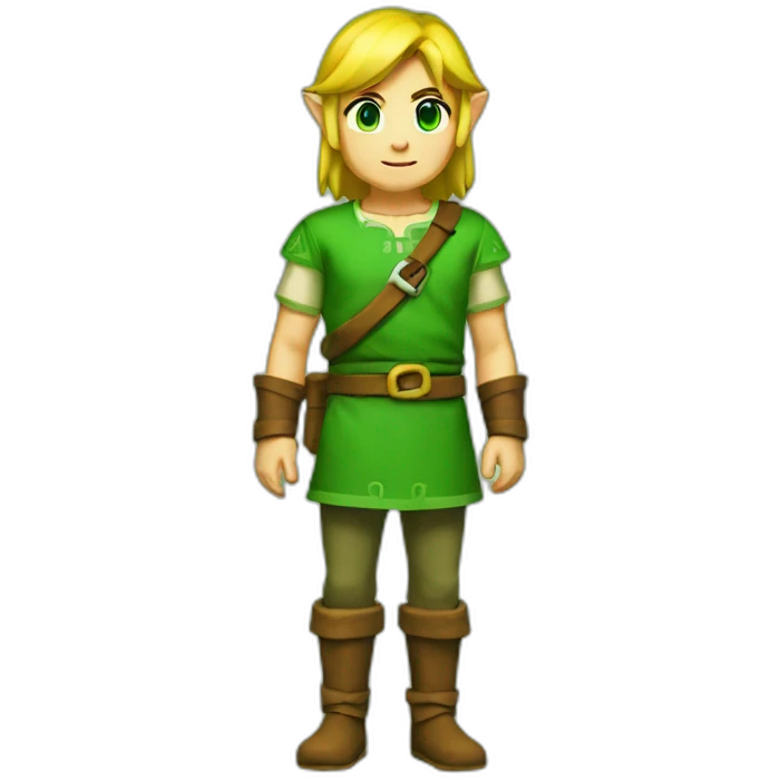 link green tunic emoji