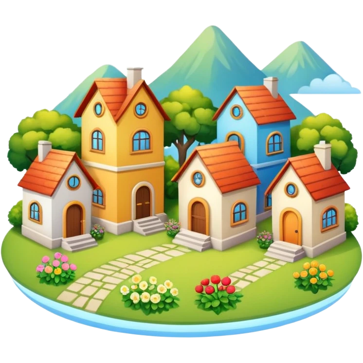 monton de 10 casas  emoji