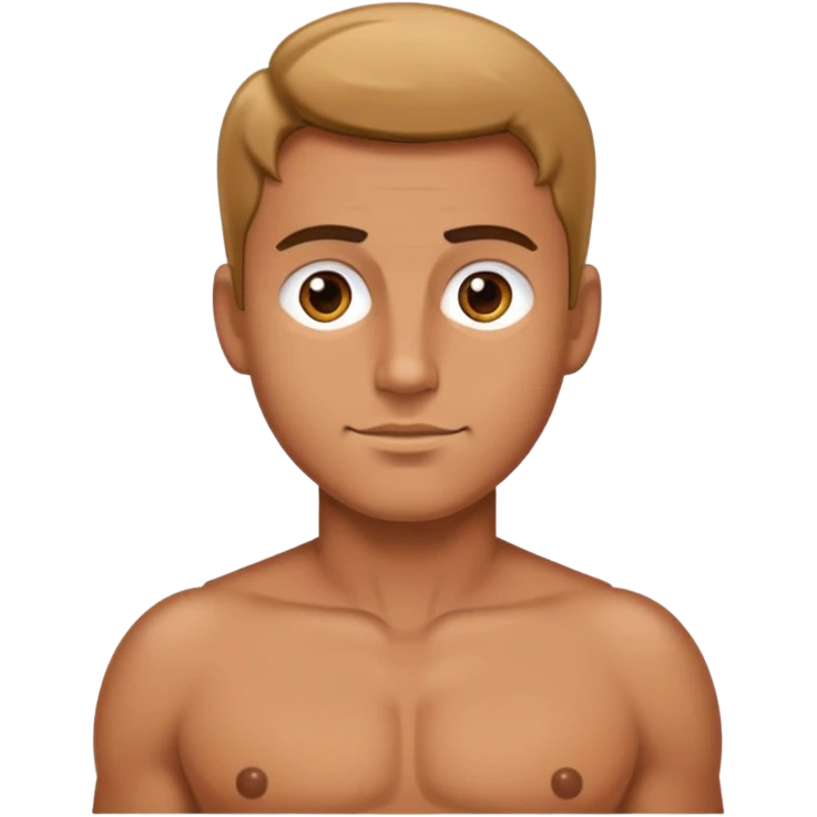 Man with boobs emoji