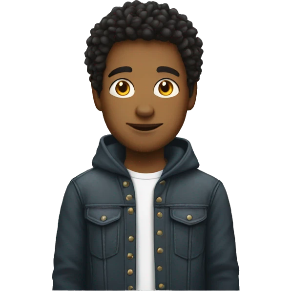 Garçons avec des locks emoji