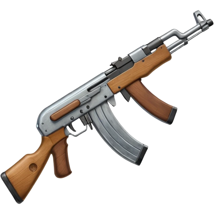 Realistic akm 47 emoji