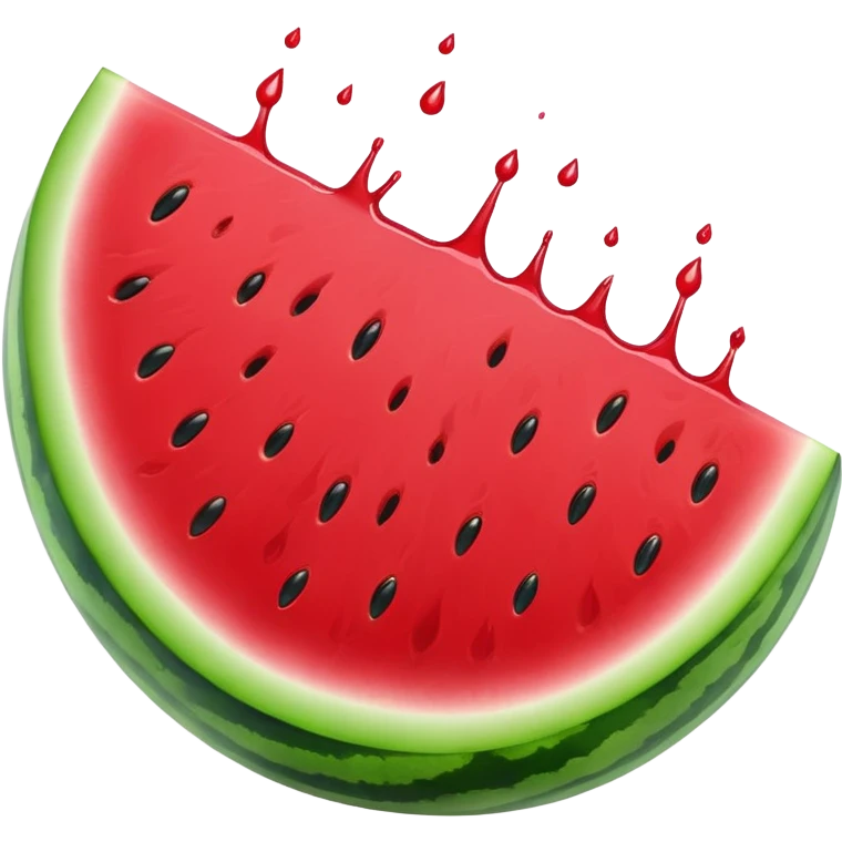 watermelon went crazy emoji
