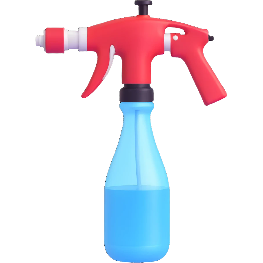 water sprayer, 3D style emoji