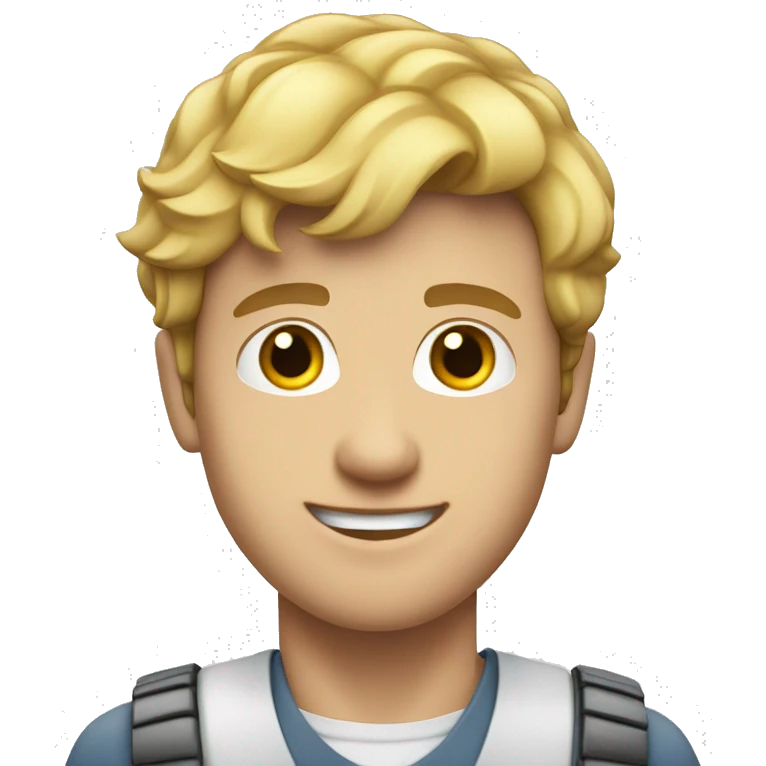 white young engineer specialist guy without glasses emoji