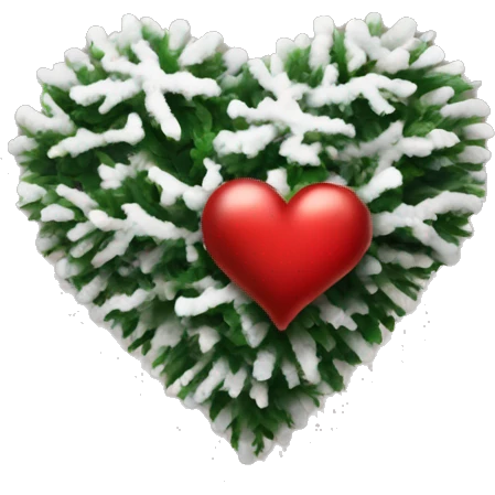 Christmas Heart  emoji