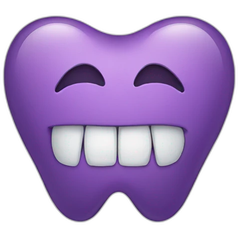 Teeth sad emoji
