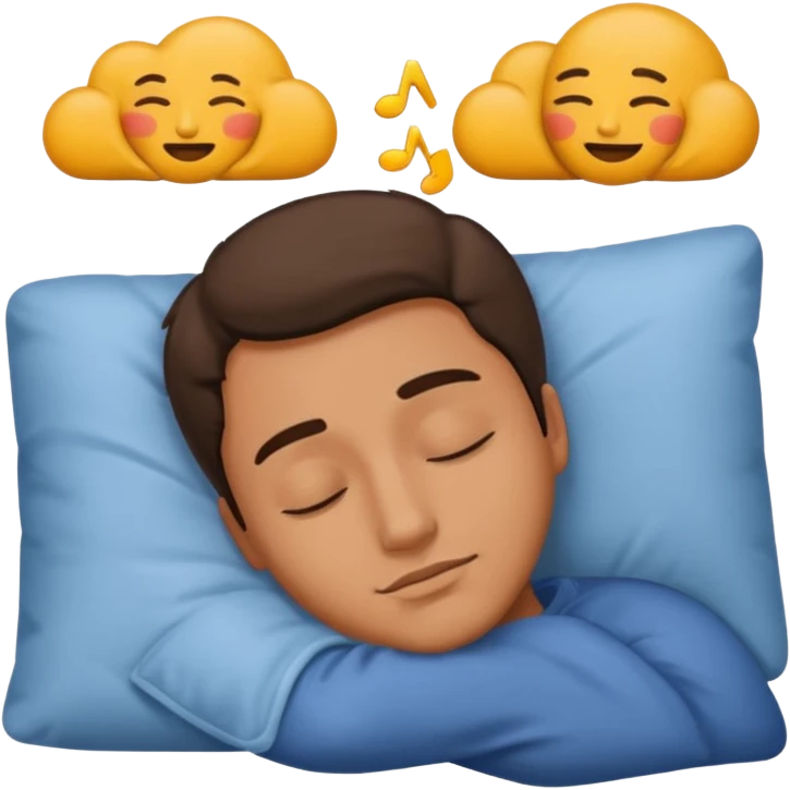 nap time laying down man with z emoji emoji