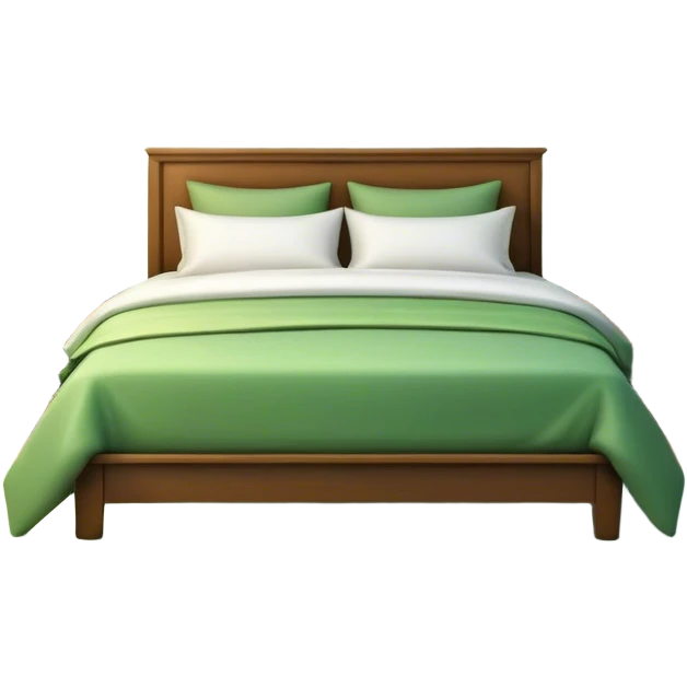A dimly lit white green bedroom. The bed is neatly made, and a glass of water sits beside a book on a cozy nightstand. Soft lighting signals a peaceful wind-down, representing the calm and control that comes from reclaiming your evenings. emoji