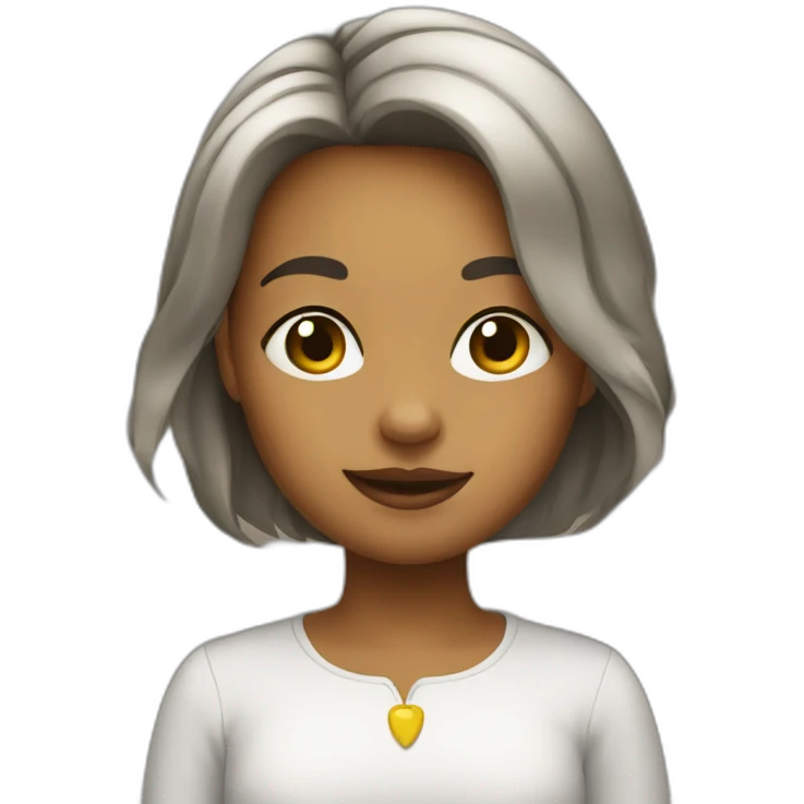 menina loira emoji