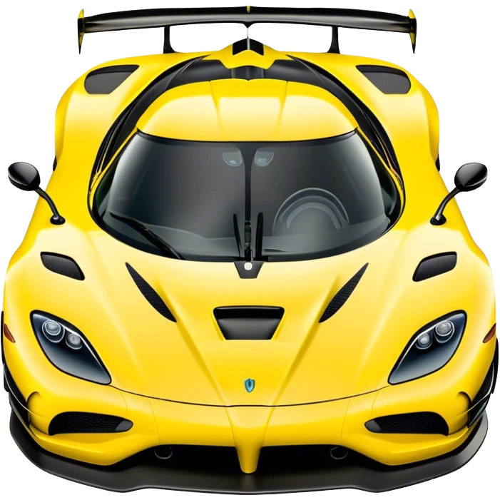 Koenigsegg Agera RS - Koenigsegg (Model Year: 2020) (Iconic colour: Yellow) emoji