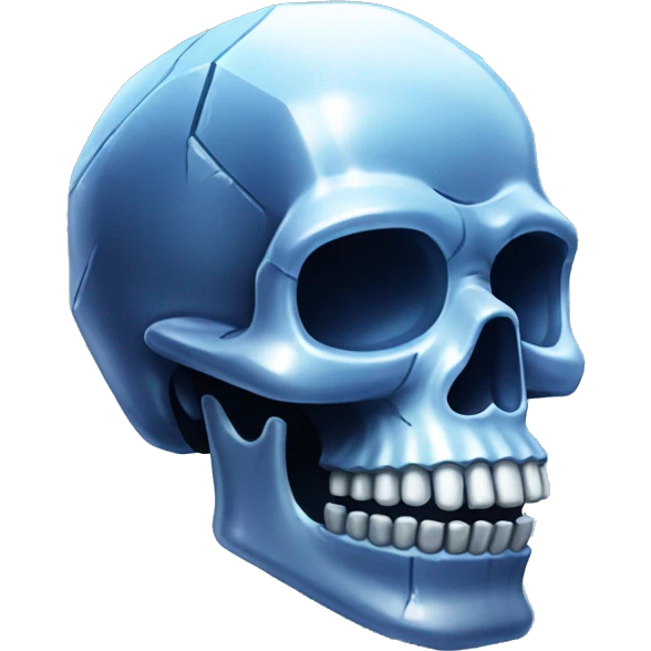 Crystal skull emoji