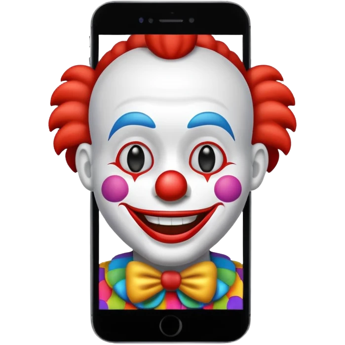 clown emoji iphone emoji
