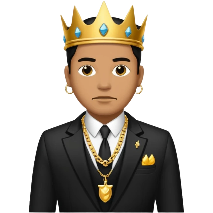 Gangster king druglord emoji
