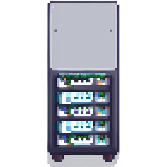 Tiny server rack emoji