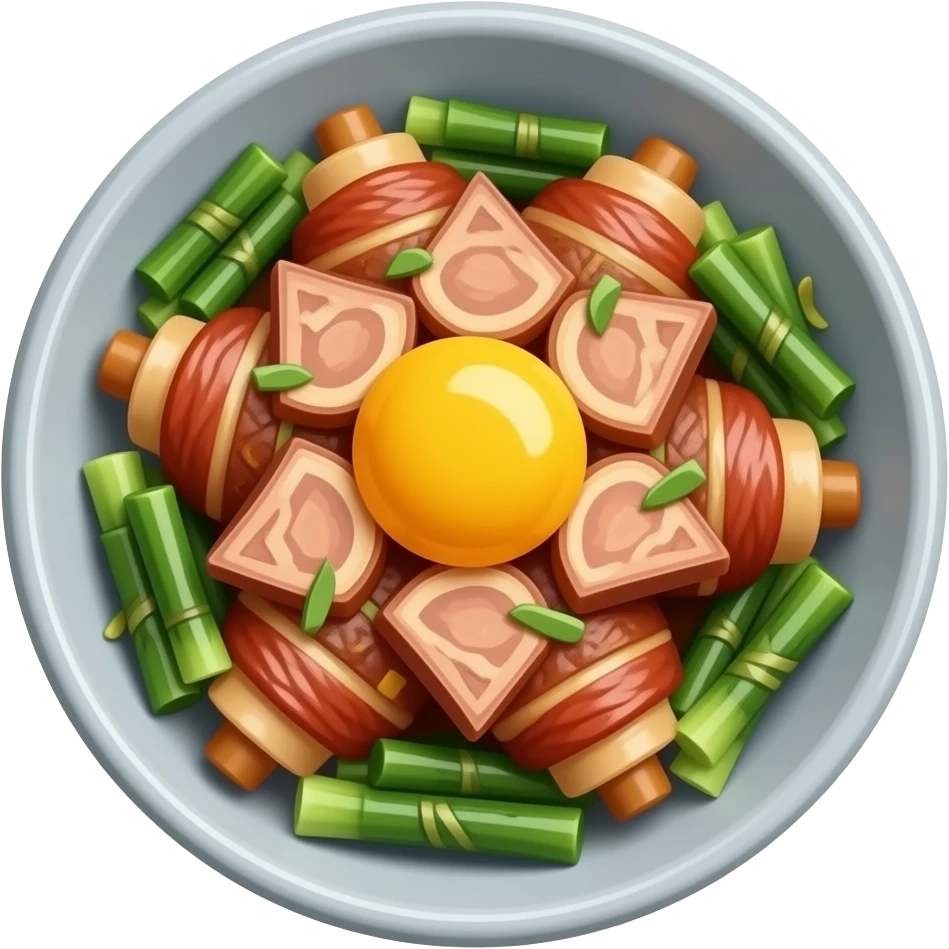 korean pork food bossam emoji