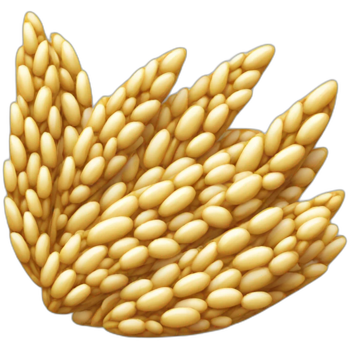 grains like rice and wheat emoji