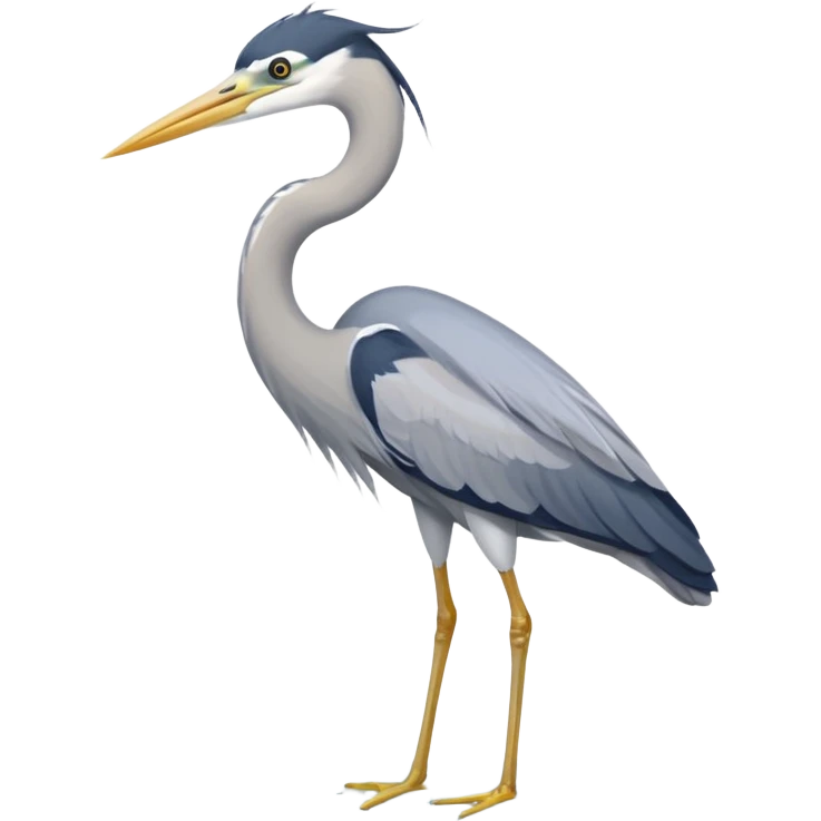  bird heron emoji