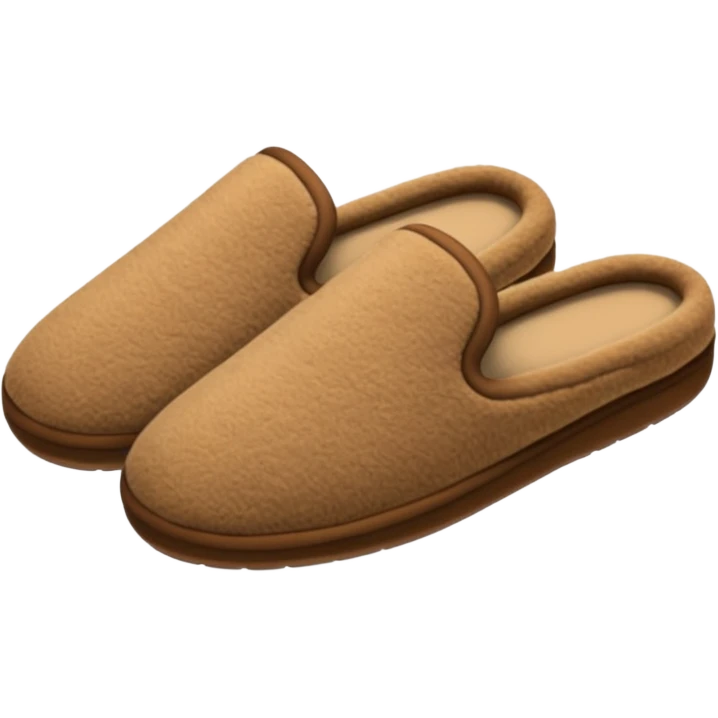casual slipper emoji