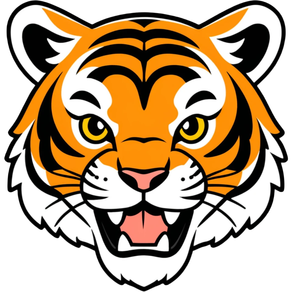tiger face emoji