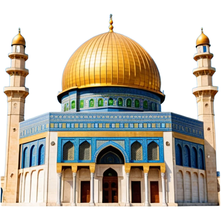 Dome of the rock, Palestine emoji