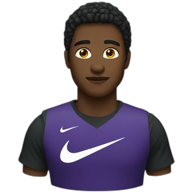 Dark nike emoji